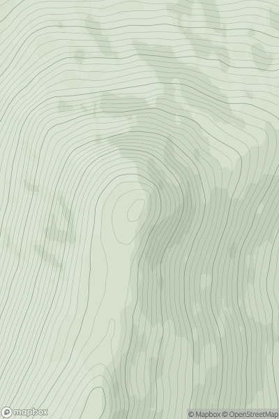 Thumbnail image for An t-Sail [Knoydart to Glen Kingie] showing contour plot for surrounding peak